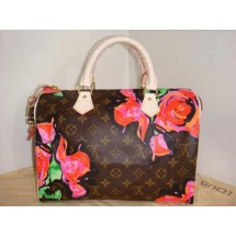 Replica Louis Vuitton Stephen Sprouse Collection Speedy 30 Roses M48610 GL04454