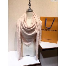 Top 2017 top quality louis vuitton scarf A2851 apricot GL03174