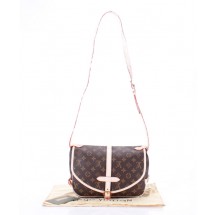 Top Louis Vuitton monogram canvas saumur mm m40710 GL02713