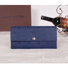 2014 Louis Vuitton Hot Sell wallet M61734 blue GL02419