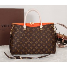 2014 louis vuitton Monogram Canvas M40906 fluorescent orange GL02846