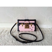 2015 louis vuitton petite malle bag epi leather M50014 pink(original leather) GL00564