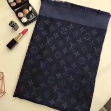 2017 top quality louis vuitton scarf 33695 blue GL03353