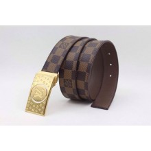 Best 1:1 2015 Louis Vuitton belts 9979 coffee GL00318