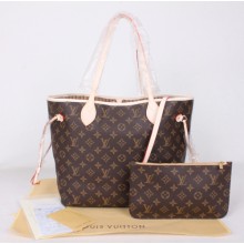 Cheap Replica 2014 louis vuitton monogram canvas bag neverfull pm m41000 beige GL04015