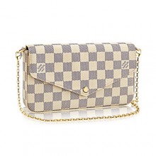 Copy Louis Vuitton Damier Azur Canvas Pochette Felicie N63106 GL02100