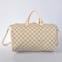 Copy Louis Vuitton damier azur speedy 35 handbag 40392 GL03033