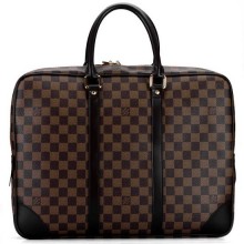 Copy Louis Vuitton Damier Ebene Canvas Porte Documents Voyage PM N41124 GL01793