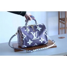 Copy Louis Vuitton Monogram Canvas Speedy 30 M40391 dark blue GL02898