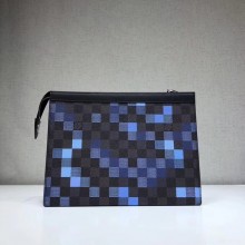 Copy Louis Vuitton original POCHETTE VOYAGE MM N41696 blue GL01009