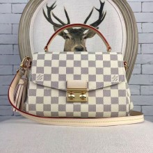 Designer 2017 Louis Vuitton Damier Azur Canvas Croisette N41581 bag GL00419