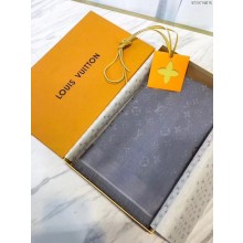 Fake 2017 top quality louis vuitton scarf A2851 grey GL04178