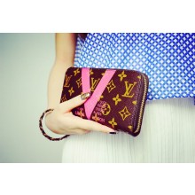 Fake Louis Vuitton new products wallets 60928 rose GL04576