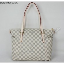 Fashion Louis Vuitton handbag damier azur canvas totally mm n51262 GL04543