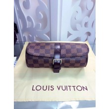 High Quality Imitation Louis Vuitton Damier Ebene Canvas 3 Watch Case M47530 GL01639