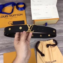 High Quality Louis Vuitton ICONIC 35MM Calf leather M0063 black GL03935