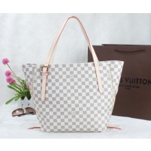 Imitation 2014 louis vuitton 412085 white grid GL00143