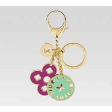 Imitation AAAAA Louis Vuitton handbag looping key ring m66006 (aquamarine purple) GL03051