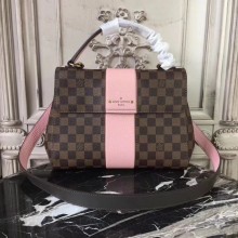 Imitation Best Louis Vuitton Original Damier Ebene Canvas BOND STREET M64416 pink GL04087