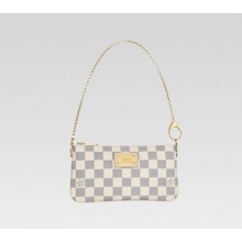 Imitation High Quality Louis Vuitton handbag damier azur canvas pochette milla mm n60027 GL01966