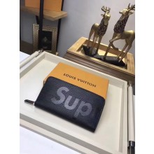 Imitation Louis Vuitton Classic Wallet N6007 black GL03089