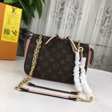 Imitation Louis vuitton monogram canvas 45039 pink GL01257