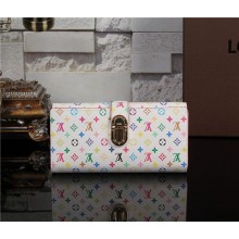 Imitation Louis Vuitton Monogram Multicolore M5828 white&pink GL01203