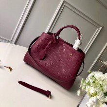 Imitation Louis vuitton original MONTAIGNE MM M44311 fuchsia GL00490