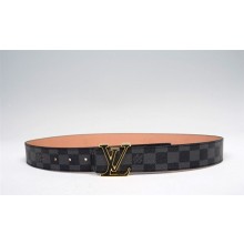 Knockoff 2015 Louis Vuitton belts 0136 dark gray GL00029