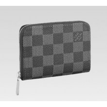 Knockoff High Quality Louis Vuitton handbag damier graphite canvas zippy coin purse n63076 GL00148