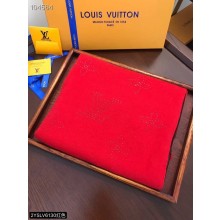 Knockoff Louis vuitton Cashmere scarf LV6130 red GL03689