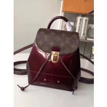 Knockoff Louis Vuitton HOT SPRINGS Monogram Canvas Mini knapsack 53545 dark brown GL03846