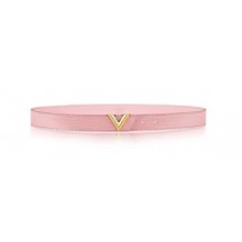 Louis Vuitton 30mm Leather Belt M94410 pink GL01801