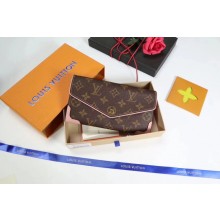 Louis Vuitton CAISSA WALLET N61184 pink GL03463