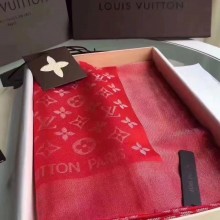 louis vuitton Cashmere LV92110 red GL01500