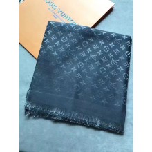 louis vuitton Cashmere scarf LV9224 dark gray Scarf GL04525