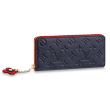 Louis vuitton CLEMENCE WALLET M63920 blue GL02460