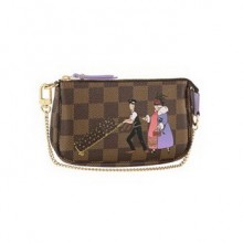 Louis Vuitton Damier Canvas Mini Accessories Pouch N63003 GL03203