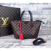 Louis Vuitton Damier Ebene Canvas Caissa Tote BB Bag M41807 Brown GL02616