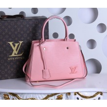 Louis Vuitton Epi Leather Montaigne MM Tote Bags M41056 Pink GL03468