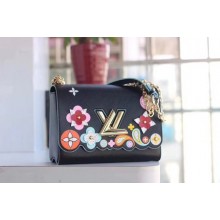 louis vuitton epi leather twist mm 50290 black GL04674