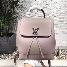 Louis Vuitton HOT SPRINGS Monogram Canvas Mini lockme knapsack 41815 gray GL02540