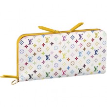 Louis Vuitton M93750 Monogram Multicolore Portefeuille Insolite Citron GL01748