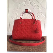 Louis vuitton mongram empreinte MONTAIGNE N41046 red GL01552