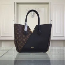 Louis Vuitton Monogram Canvas KIMONO Tote Bag 40460 Black GL00748