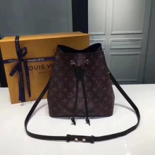 Louis Vuitton Monogram Canvas NEONOE M44022 Black GL00708