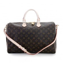 Louis Vuitton Monogram Canvas Speedy 40 with shoulder strap M40393 GL04593