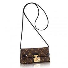 Louis Vuitton Monogram Canvas Triangle Chain Wallet M61502 GL04386