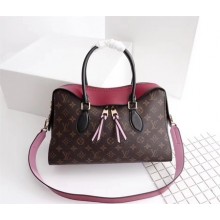 Louis Vuitton Monogram Canvas TUILERIES TOTE Bag M41455 Red GL00213