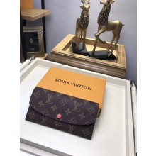 Louis Vuitton Monogram Canvas wallet M61289 watermelon red GL04013